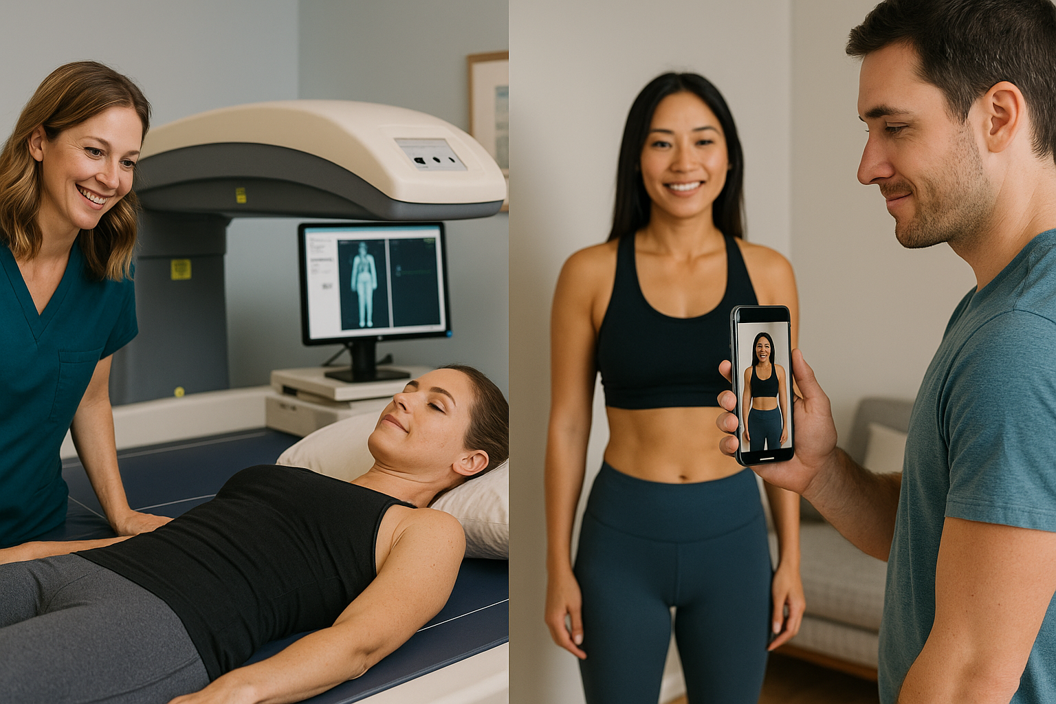 AI Body Scan vs DEXA comparison